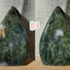 Moss Agate Teardrop Freeform Crystal – Decorative Moss Stone