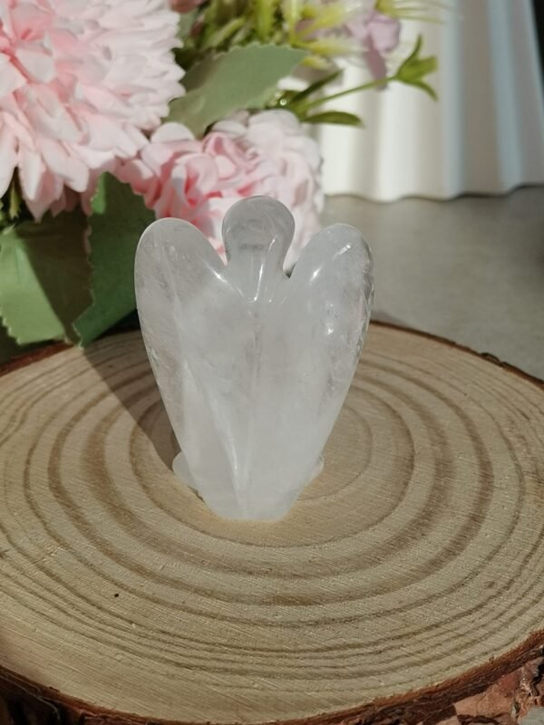 Ángel Guardián de Cristal Natural