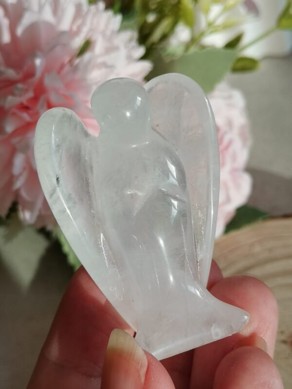 Ángel Guardián de Cristal Natural