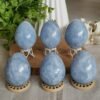 Blue Celestite Egg Decoration