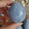 Blue Celestite Egg Decoration