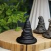 Magic Hat-Shaped Fire Stone / Obsidian - Natural