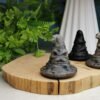 Magic Hat-Shaped Fire Stone / Obsidian - Natural