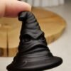 Magic Hat-Shaped Fire Stone / Obsidian - Natural