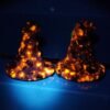 Magic Hat-Shaped Fire Stone / Obsidian - Natural