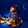 Magic Hat-Shaped Fire Stone / Obsidian - Natural