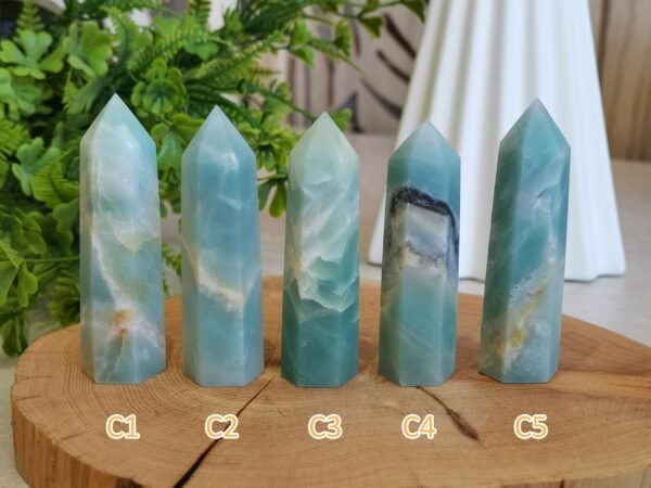 Natural Caribbean calcite tower