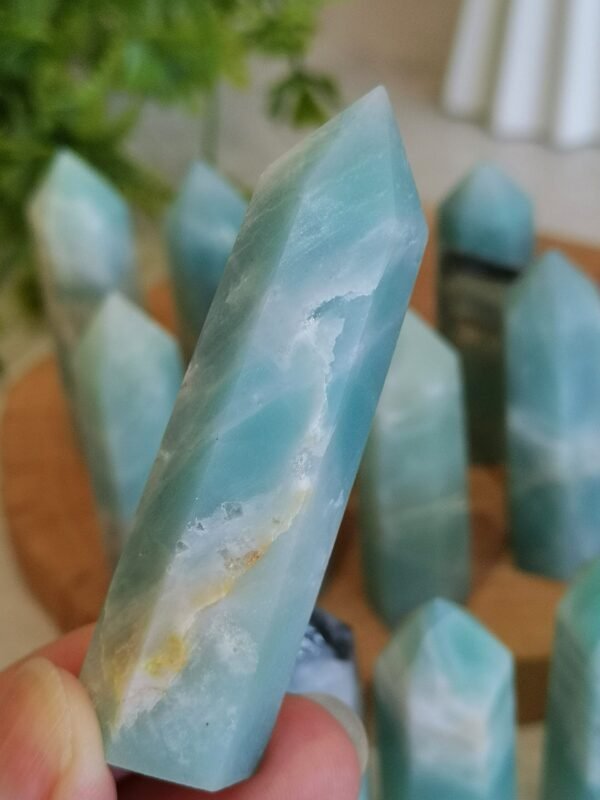 Natural Caribbean calcite tower