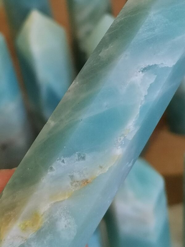 Natural Caribbean calcite tower