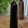 Natural obsidian crystal - Natural smoky quartz