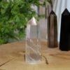 Natural obsidian crystal - Natural smoky quartz
