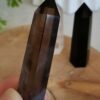 Natural obsidian crystal - Natural smoky quartz