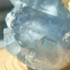 Blue natural celestine druse • Crystal