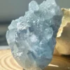 Blue natural celestine druse • Crystal