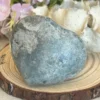 Corazón de celestina natural azul