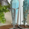 Caribbean Calcite wand, natural, cream blue