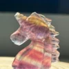 Unicornio de fluorita multicolor • cristal (precio especial)