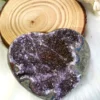 Corazón de Amatista Drusa Natural