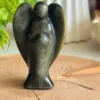 Ángel de obsidiana dorada • Decoración