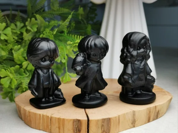 Figuras de obsidiana Harry Potter
