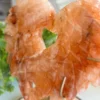 Orange crystal paired heart with wings