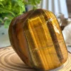 Decorative piece of natural tiger's eye