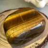 Decorative piece of natural tiger's eye