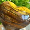 Natural Tiger's Eye Heart