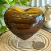 Natural Tiger's Eye Heart