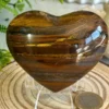 Natural Tiger's Eye Heart
