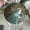 Natural Esfera de ágata (verde-azul)