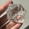 Clear Quartz (Rock Crystal) de alta transparencia con arcoíris natural