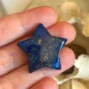 Natural lapis lazuli star