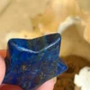 Natural lapis lazuli star