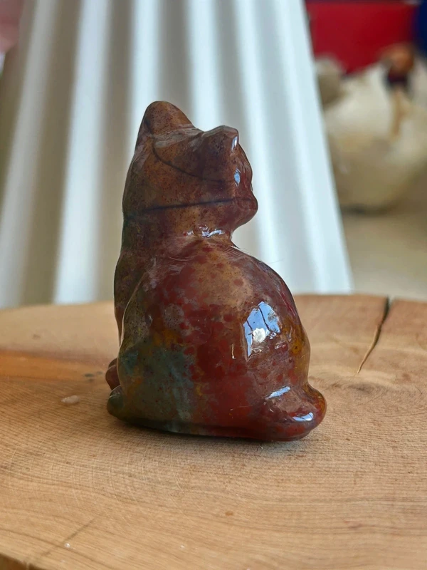 1776631654-3.webp Multicolored agate cat figurine