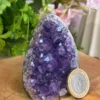 Amethyst with a deep violet hue