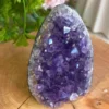 Amethyst with a deep violet hue