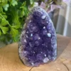 Amethyst with a deep violet hue