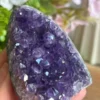 Amethyst with a deep violet hue