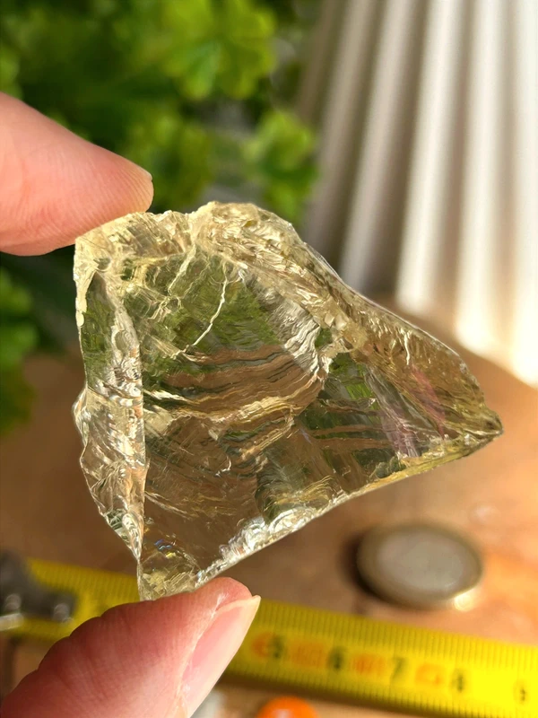 Andara amarillo limón · cristal muy luminoso y transparente