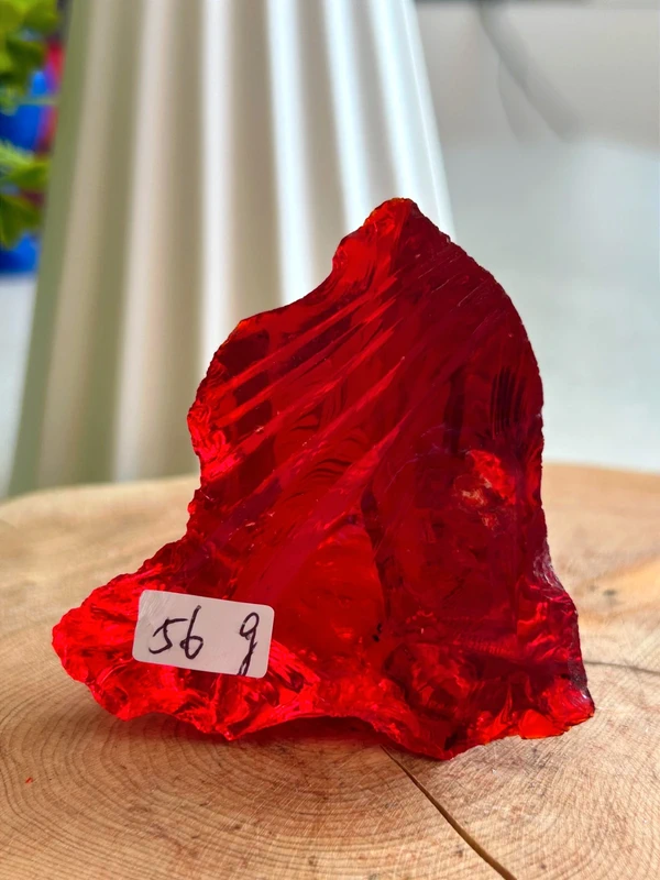 Andara rojo intenso · muy luminoso y transparente