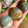 Sea jasper crystal palm stones