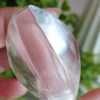 Corazones de cuarzo transparente extra claro