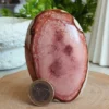 Piece of pink ocean jasper