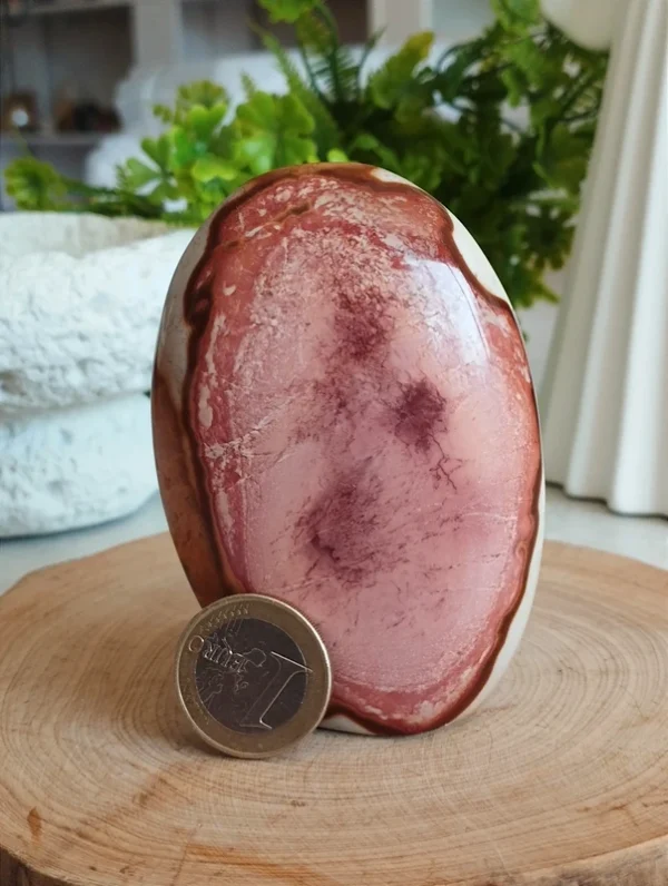 Piece of pink ocean jasper