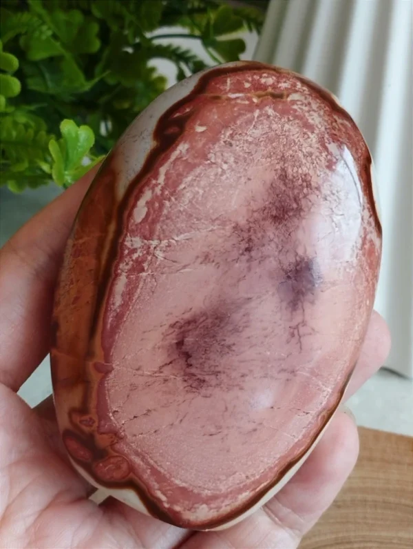 Piece of pink ocean jasper