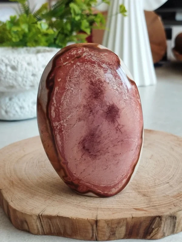 Piece of pink ocean jasper