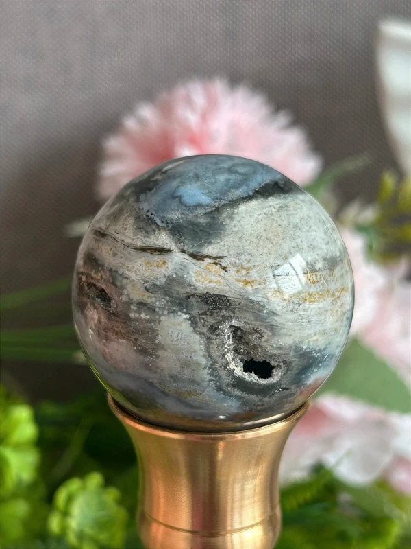 Natural Esfera de ágata
