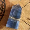 Violet fluorite tower