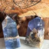 Violet fluorite tower
